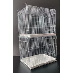 45x35 Üretim Kafesi Izgaralı 2 Katlı