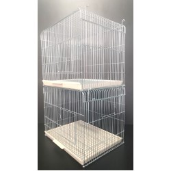 45x35 Üretim Kafesi Izgaralı 2 Katlı Büyük Kapılı 