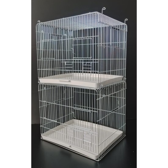 45x35 Üretim Kafesi 2 Katlı 