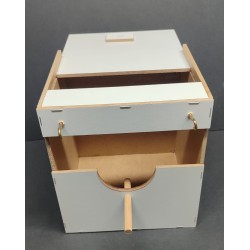 Finch Yuvalık Ahşap 15,5X17X18