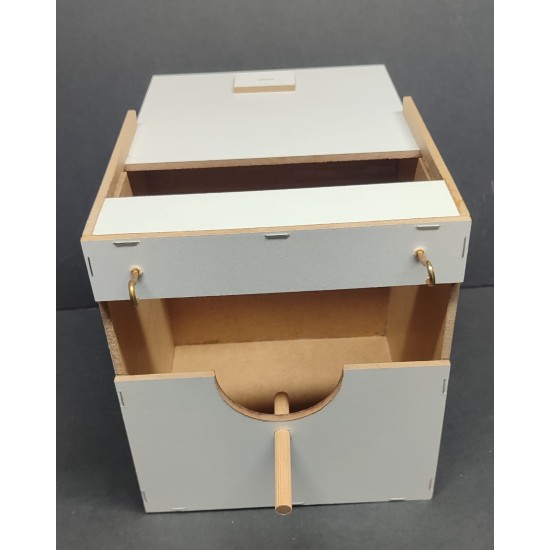 Finch Yuvalık Ahşap 15,5X17X18