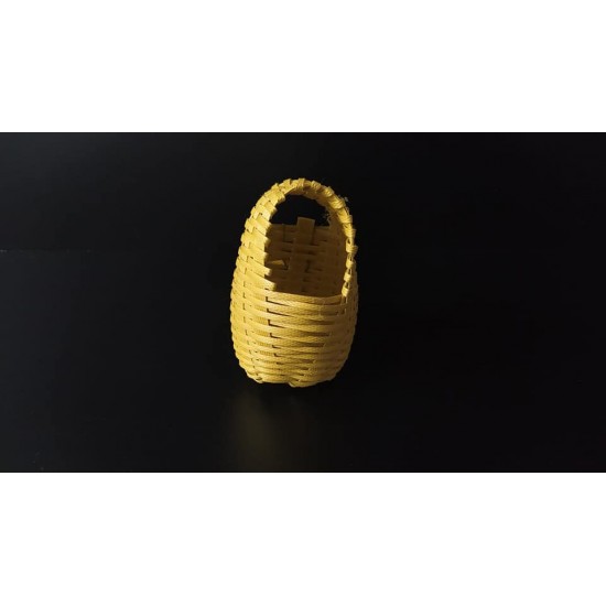 Hasır Finch Bülbül Yuvası Plastik