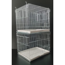 2 Katlı Üretim Kafesi 45x40x35