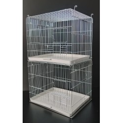 2 Katlı Üretim Kafesi 45x40x35