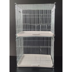 2 Katlı Üretim Kafesi 45x40x35