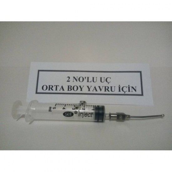 Yavru Elle Besleme Aparatı Enjektörlü 2 Nolu