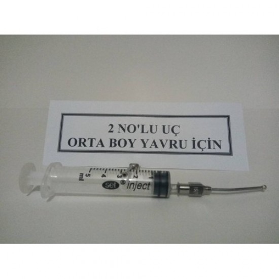 Yavru Elle Besleme Aparatı Enjektörlü 2 Nolu