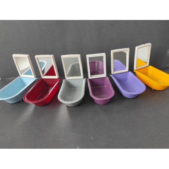 Muhabbet Kuşu Banyoluk Aynalı