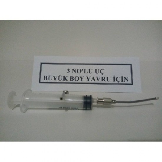 Yavru Elle Besleme Aparatı Enjektörlü 3 Nolu