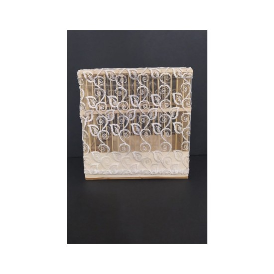 Ahşap Kafes Tülü 27X27X17