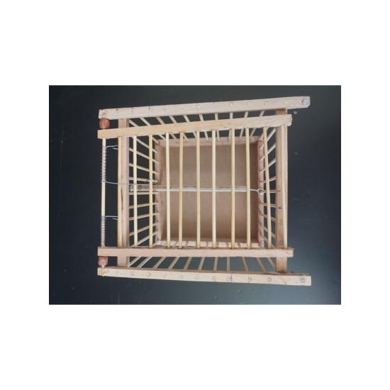 Kapanca Tekli Kurmalı Ahşap