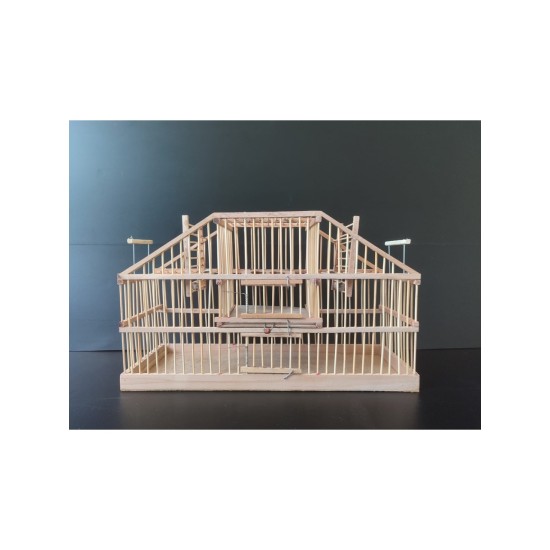 Otomatik Kapanca Ahşap 2 'li