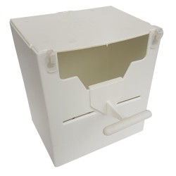 Finch Yuvalık Plastik Beyaz 9,5x14x10