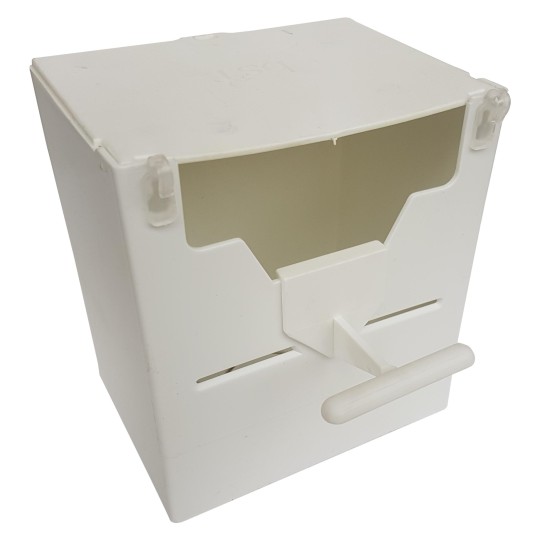 Finch Yuvalık Plastik Beyaz 9,5x14x10