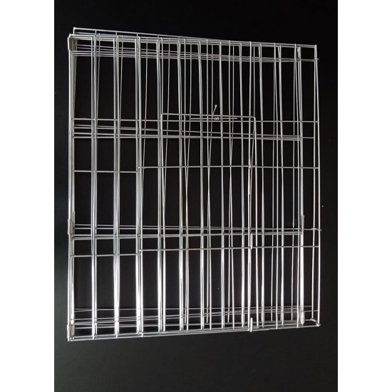 Köpek Kedi Çiti Panel Oyun Alanı 6 Parça Metal 50X63