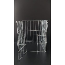 Köpek Kedi Çiti Panel Oyun Alanı 6 Parça Metal 50X63