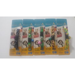 Kedi Köpek Kamuflaj Desenli Zilli Boyun Tasması Küçükırklar İçin 30x1 cm