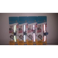 Kedi Köpek Reflektörlü Zilli Boyun Tasması Küçükırklar için 30x1