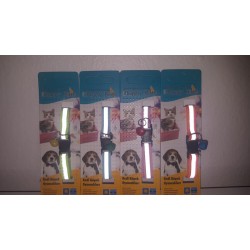 Kedi Köpek Reflektörlü Zilli Boyun Tasması Küçükırklar için 30x1