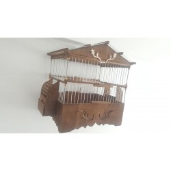 Kafes Çatılı Ahşap Kafes