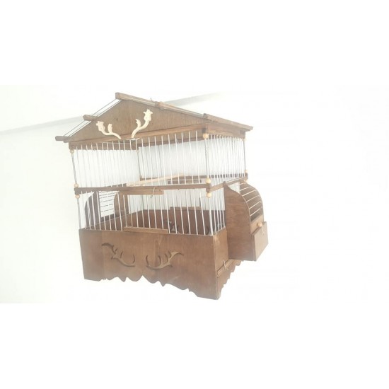 Kafes Çatılı Ahşap Kafes