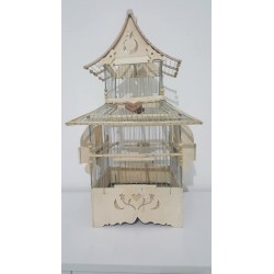 Kafes Şato Ahşap Kafes Tel Geçme