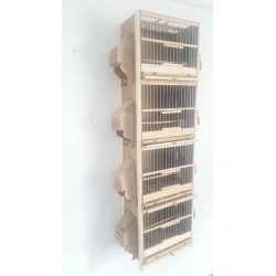 Kafes Ötüm Ders Kafesi 4 katlı Tel Geçme 100x27x17