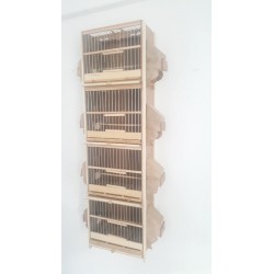 Kafes Ötüm Ders Kafesi 4 katlı Tel Geçme 100x27x17