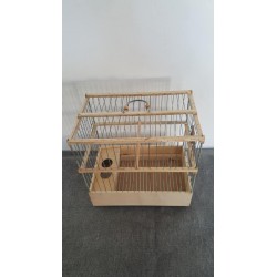 Kafes Ahşap Tel Geçme Kafes Izgaralı Ayaklı