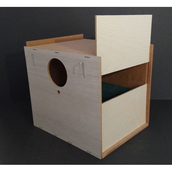 Folluklu Muhabbet Yuvalık Çift Açılır 21X20X18,5