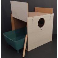 Folluklu Muhabbet Yuvalık Çift Açılır 21X20X18,5