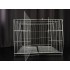 Kafes Köpek Kedi Kafesi Gri 85X68X63 cm Katlana Bilir