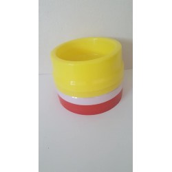 Kedi Köpek Mama ve su Kabı Plastik 16x6