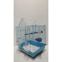 Kafes Üçgen Çatılı Kafes Mavi