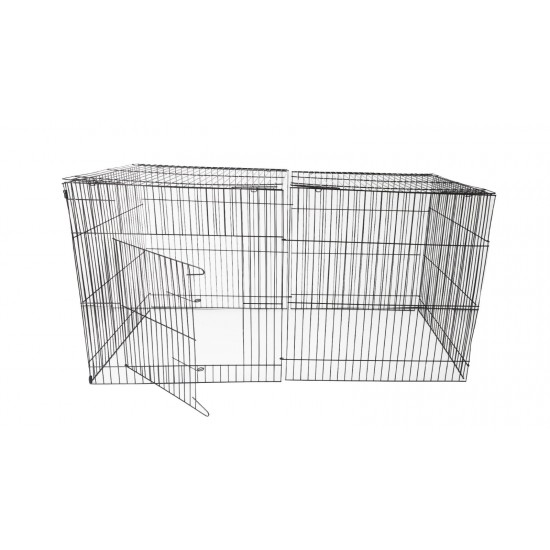 Kedi Köpek Çiti 125x63x63 Oyun Eğitim Alanı 8 Parça Panel Çit Kedi Köpek Çiti 125x63x63 Oyun Eğitim Alanı 8 Parça Panel Çit
